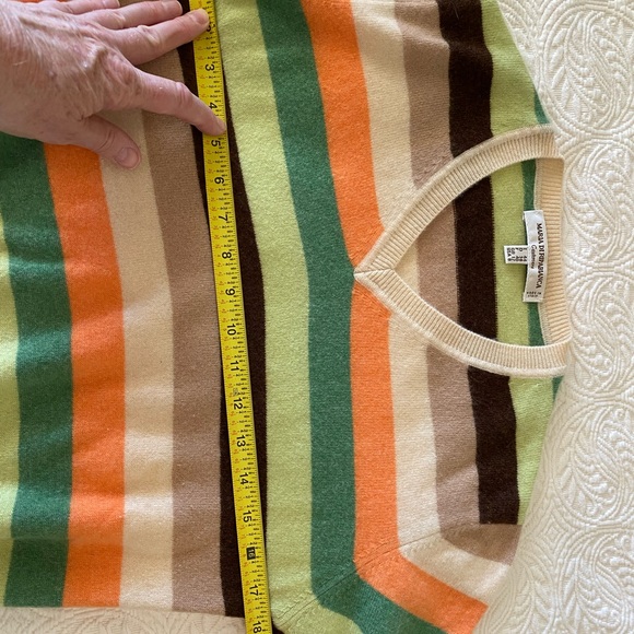 CASHMERE Maria Di Ripabianca~ Sweater; Made in ITALY. USA Size 8 (Medium) - Picture 4 of 11